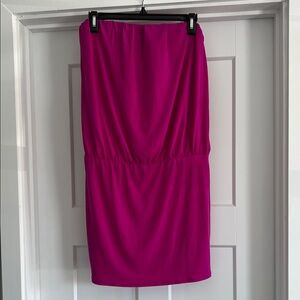 Moda International Strapless Magenta Tube Dress - 230